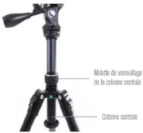 CELESTRON Hummingbird - RÉGLER LA COLONNE CENTRALE - 2