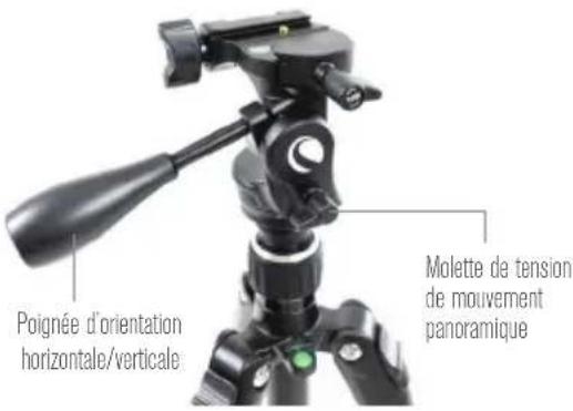 CELESTRON Hummingbird - RÉGLER LA TÊTE À ORIENTATION HORIZONTALE ET VERTICALE RAPIDE - 1
