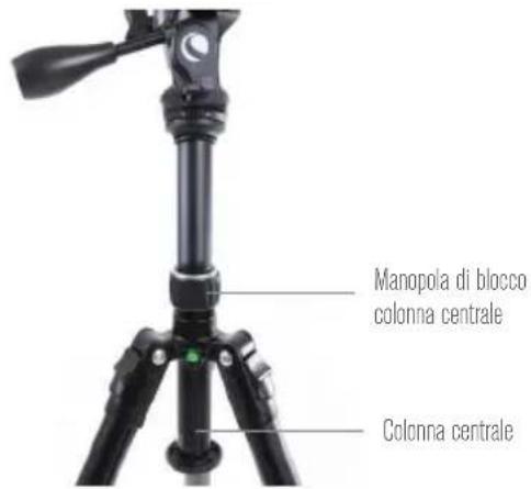 CELESTRON Hummingbird - REGOLAZIONE DELLA COLONNA CENTRALE - 2