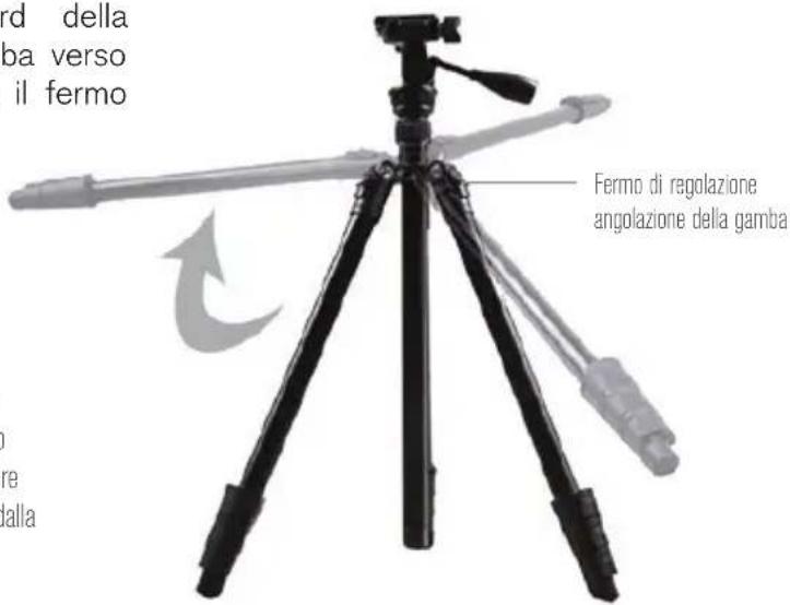 CELESTRON Hummingbird - REGOLAZIONE DELL'ANGOLAZIONE DELLE GAMBE - 1