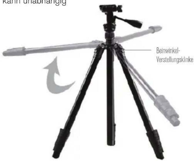 CELESTRON Hummingbird - BEINWINKEL EINSTELLEN - 1