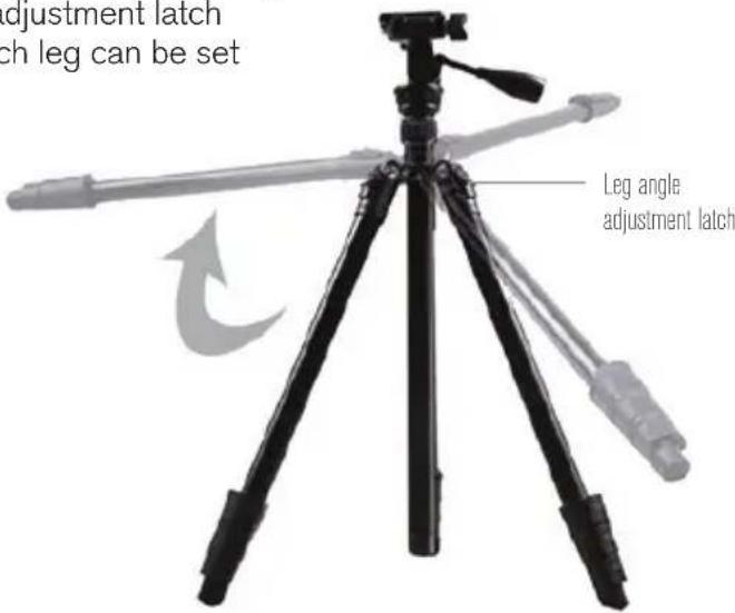CELESTRON Hummingbird - ADJUSTING THE LEG ANGLE - 1