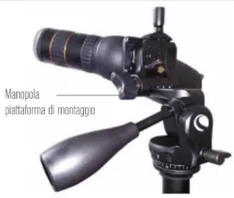 CELESTRON Hummingbird - REGOLAZIONE DELLA PIATTAFORMA DI MONTAGGIO - 1
