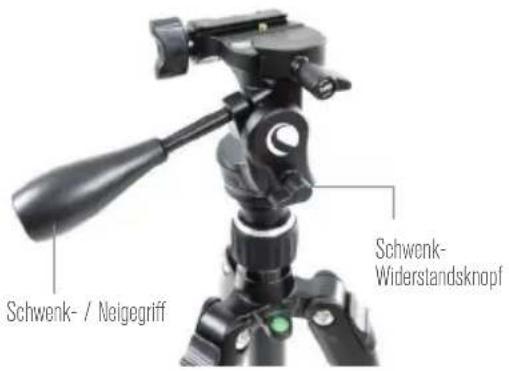 CELESTRON Hummingbird - EINSTELLEN DES SCHNELL-SCHWENK- / -NEIGEKOPFS - 1