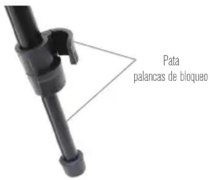 CELESTRON Hummingbird - AJUSTE DE LA LONGITUD DE LAS PATAS - 1