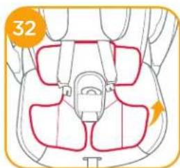 Joie iLevel - Detaching Hood and Seat Pad - 5