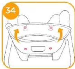 Joie iLevel - Detaching Hood and Seat Pad - 7