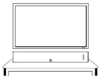 BOSTON ACOUSTICS TVee Model 25 - Ubicación de la barra de sonido - 3