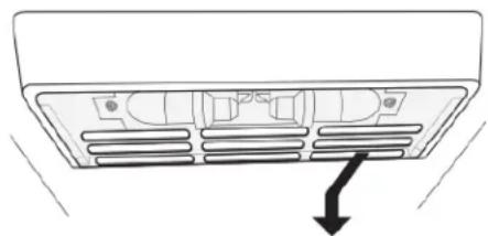 AMANA ASI2575GRS - Lampes supérieures - compartment de réfrigeration - 1