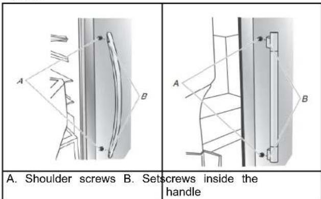 AMANA ASI2575GRS - Install and Remove Door Handles - 1