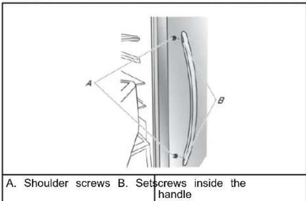 AMANA ASI2575GRS - Refrigerator Door Handle Style 2 - 1