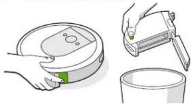 IROBOT Roomba e6 - Nettoyage des capteurs de bac plein - 1