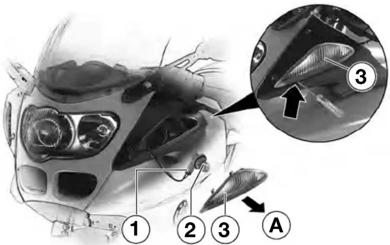 BMW R 1100 S (2000) - Remplacement des ampoules - 1