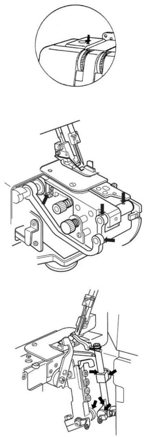 JANOME 1110DX Pro - Nettoyage de la griffe d'entraînement - 1
