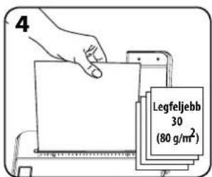 FELLOWES Lyra 3in1 - E5 4 PONTOS LYUKASZTÁS LEPÉSEI - 4