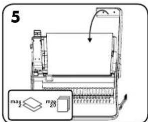 FELLOWES Lyra 3in1 - ETAPES A SUIVRE POUR LA RELIURE - 5