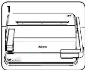 FELLOWES Lyra 3in1 - ETAPY OPRAWIANIA - 1