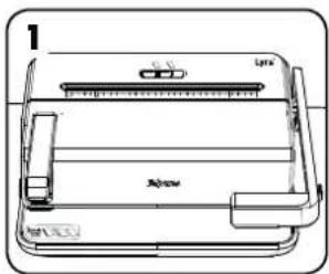 FELLOWES Lyra 3in1 - ETAPY DZIURKOWANIA 2 I4-OTWOROWEGO - 1