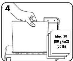 FELLOWES Lyra 3in1 - ÉTAPES À SUIVRE POUR LA PERFORATION À 2 ET 4 TROUS - 4