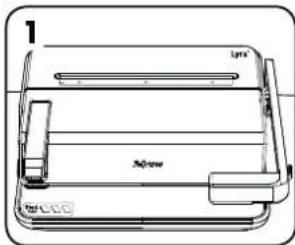 FELLOWES Lyra 3in1 - POSTUPU VIAZANIA - 1