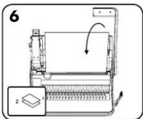 FELLOWES Lyra 3in1 - ETAPES A SUIVRE POUR LA RELIURE - 6