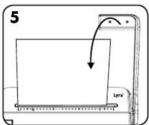 FELLOWES Lyra 3in1 - E5 4 PONTOS LYUKASZTÁS LEPÉSEI - 5