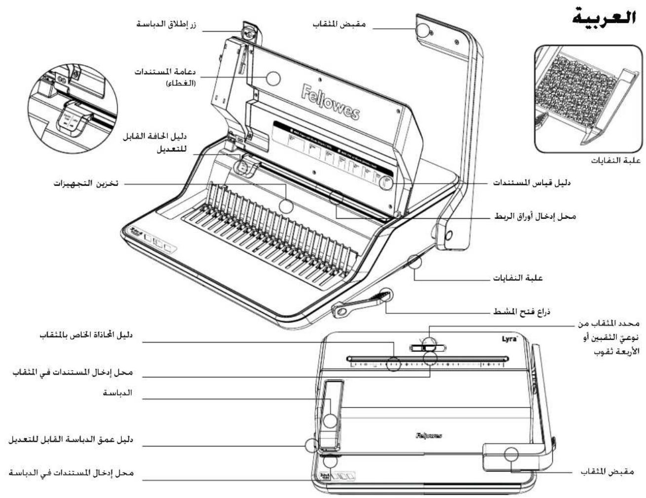 FELLOWES Lyra 3in1 - GARANTIE - 1