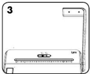 FELLOWES Lyra 3in1 - VE 4 DELIKLI DELME ADIMLARI - 3