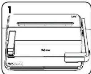 FELLOWES Lyra 3in1 - ETAPELE LEGARII - 1