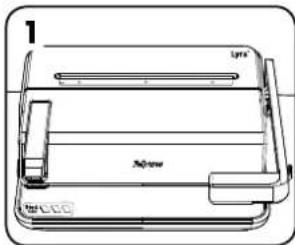 FELLOWES Lyra 3in1 - ETAPES A SUIVRE POUR LA RELIURE - 1