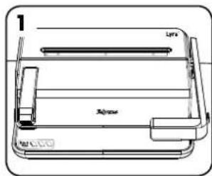 FELLOWES Lyra 3in1 - VE 4 DELIKLI DELME ADIMLARI - 5