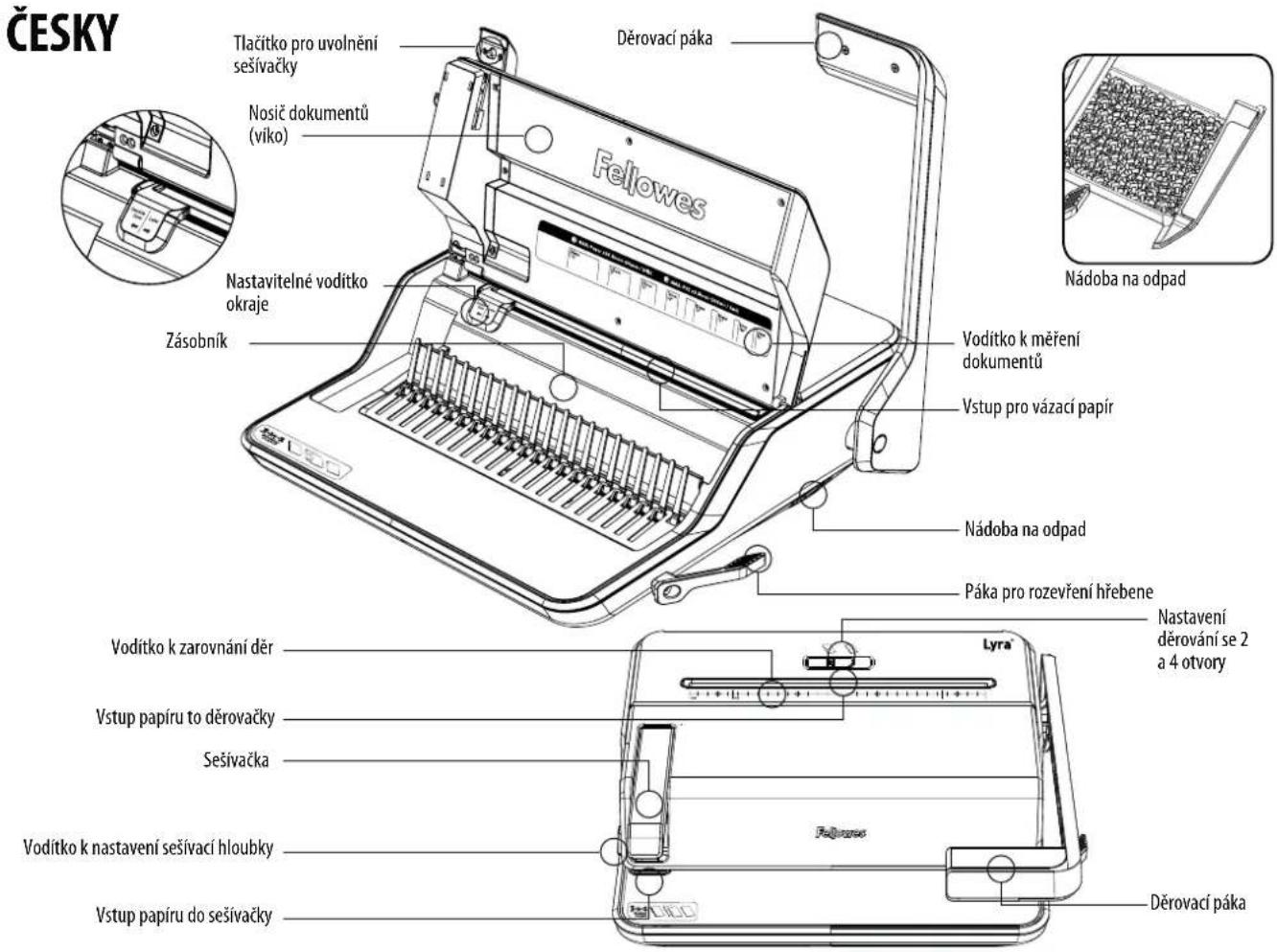 FELLOWES Lyra 3in1 - GARANTI - 1