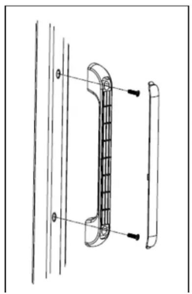 Infiniton FCL338 - To install the handle: - 1