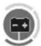 STIGA Estate 792 W - Battery icon with level indicator (Fig. 16.G). - 1