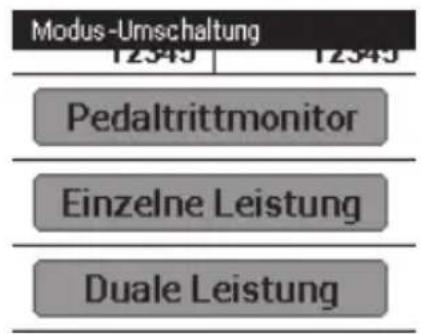 PIONEER SBTLT80 - Falls linker und rechter Sensor ausgewählt sind, tippen Sie auf [Duale Leistung]. - 1