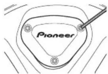 PIONEER SBTLT80 - Entfernen Sie die Abdeckung. - 1