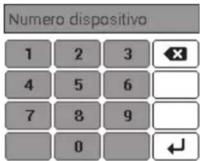 PIONEER SBTLT80 - Toccare il parte del display in cui è visualizzato il numero del dispositivo. - 1