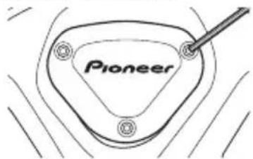 PIONEER SBTLT80 - Déposez le couvercle. - 1