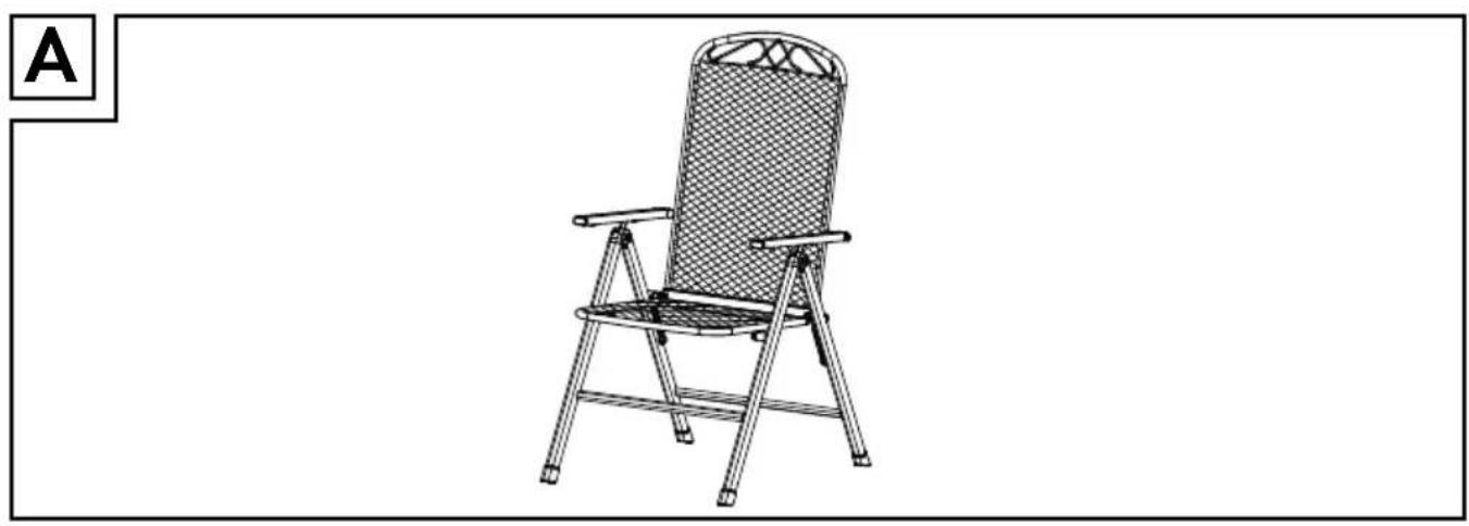 FLORABEST HG05703 - MESH FOLDING CHAIR - 1