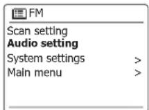 SANGEAN DDR75BT - Commutation stereo / mono - 2