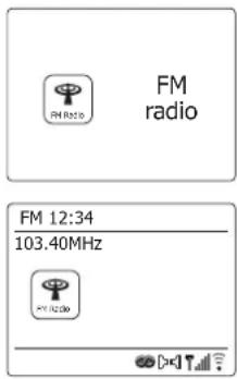 SANGEAN DDR75BT - Utilisation de votre radio en mode FM - 1