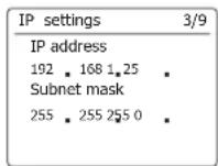 SANGEAN DDR75BT - Configuration manuelle du réseau - 3