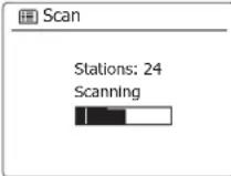 SANGEAN DDR75BT - Trouver de nouvelles stations de radio DAN - 2
