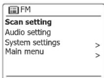 SANGEAN DDR75BT - Modes d'affichage - 4