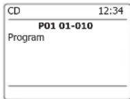 SANGEAN DDR75BT - Programmation des pistes du CD - 6