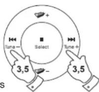 SANGEAN DDR75BT - Programmation des pistes du CD - 4
