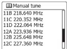 SANGEAN DDR75BT - Réglage manuel de la radio - 2