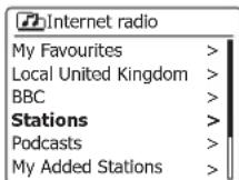 SANGEAN DDR75BT - Choisir une station de radio par genre - 7