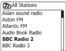 SANGEAN DDR75BT - Choisir une station de radio par genre - 5