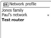 SANGEAN DDR75BT - Profiles réseau - 4